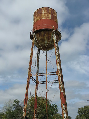 tower oklahoma architecture rust outdoor watertower wanette pottawatomiecountyoklahoma wanetteoklahoma