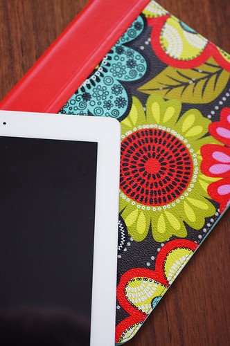 Tablet Case with Stand in Flower Shower