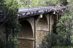 Knapsack Viaduct at Lapstone, New South Wales, Australia