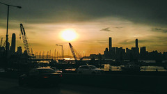 Hong Kong Victoria Harbour Sunset