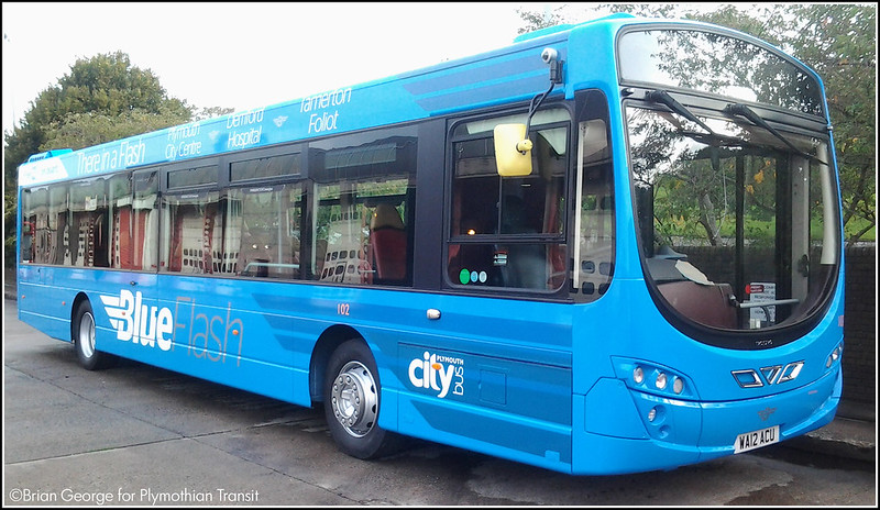Plymouth Citybus 102 WA12ACU