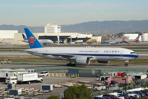 B-2075 Boeing 777 China Southern Cargo LAX 10-3-14