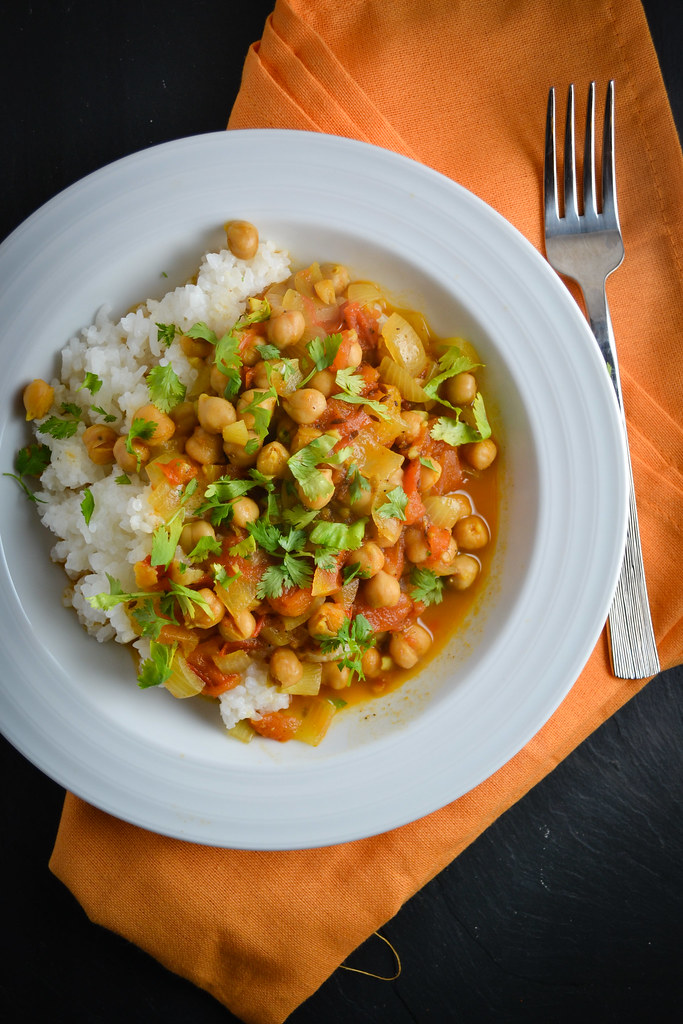 Chana Masala {Indian Chickpea Dish} and Cooking With Fill My Recipe | Things I Made Today