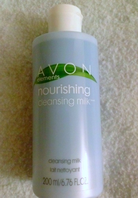 avon-elements-cleanser, cleansing milk, makeup remover