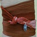 Novobeads Cinnamon Red Silk Wrap