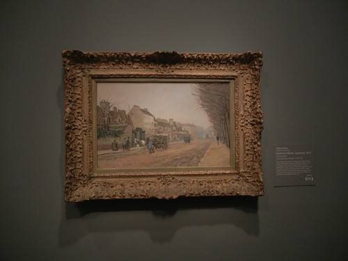 DSCN1827 _ Boulevard Héloïse, Argenteuil, 1872, Alfred Sisley, National Gallery of Art at Legion of Honor