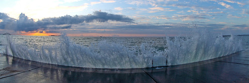 sunset sea mer canon eos coast bretagne panoramic britanny paysage coucherdesoleil coté panoramique canonites 5dmarkii 5dii