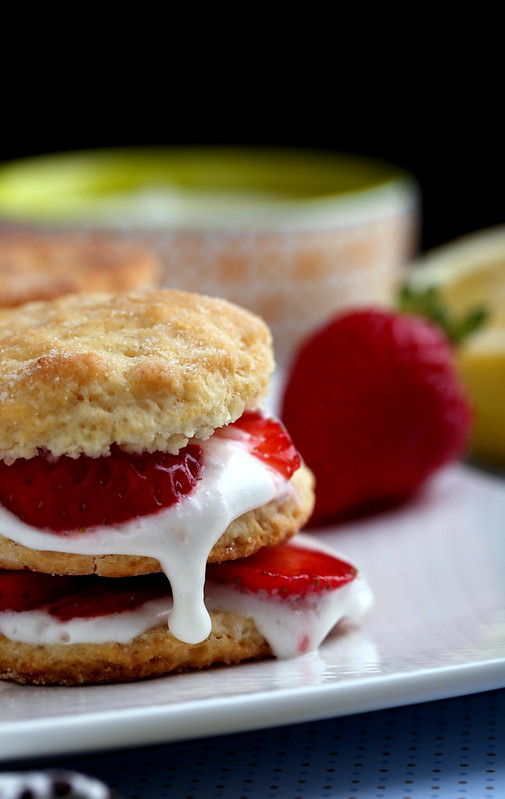 Strawberry Shortcakes with Coconut Whipped Cream
