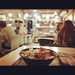 在仁川常去的小饭馆 #korea #incheon #restaurant #food #light #fan #roof #iphone #iphonography