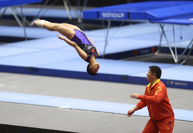 Trampoline WCh Odense/DEN 2015: JIA Fangfang/CHN