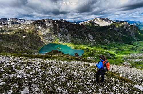 lago asturias montaña senderismo somiedo