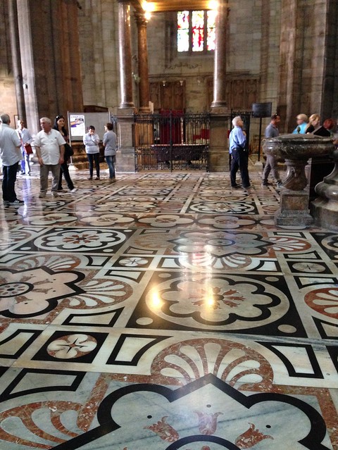 Duomo, MIlan, floor tiles