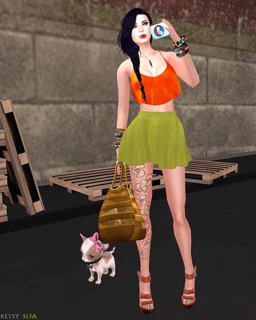A Little Fan GurL Time (New Post @ Second Life Fashion Addict)