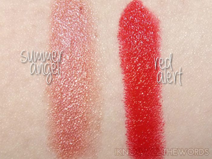 rimmel moisture renew lipstick- summer angel and red alert (1)