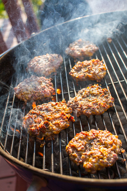 Burgers on the Kettle