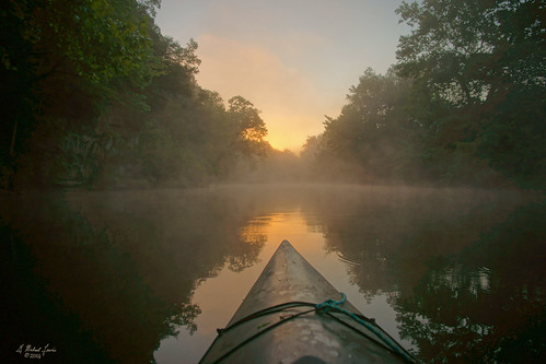 morning trees mist reflection nature water forest sunrise river outdoors dawn midwest scenery stream kayak scenic h2o missouri paddling ozarks