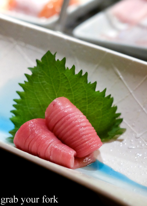 Kotoro tuna sashimi at Sokyo at The Star, Pyrmont