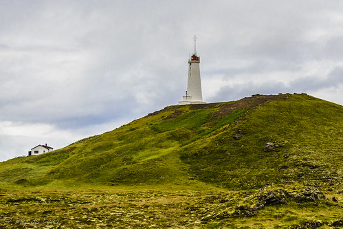 lighthouse landscape faro iceland islandia suðurnes icelandlighthouse reyjanesta