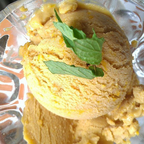 Brown rice ice cream, warung igelanca