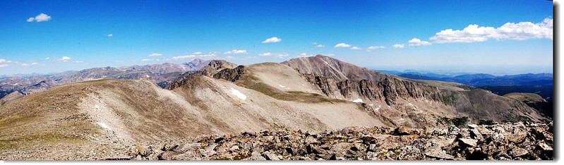 View to north from the summit of Shoshoni Peak 4