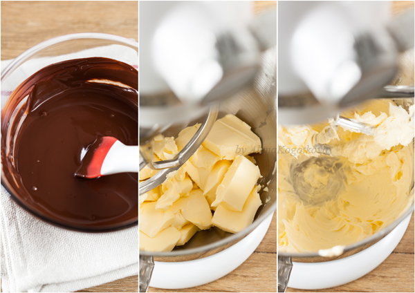 Preparing Chocolate Buttercream