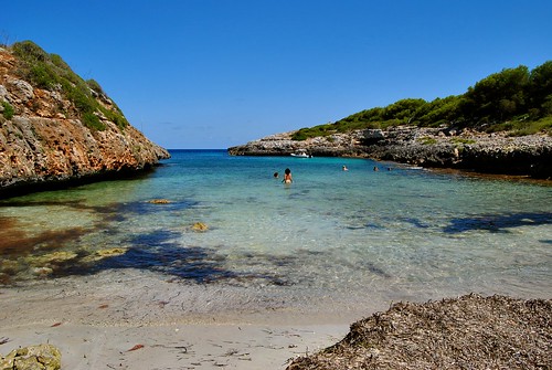 Playa S'Algar y Cala Brafi ( Portocolom)