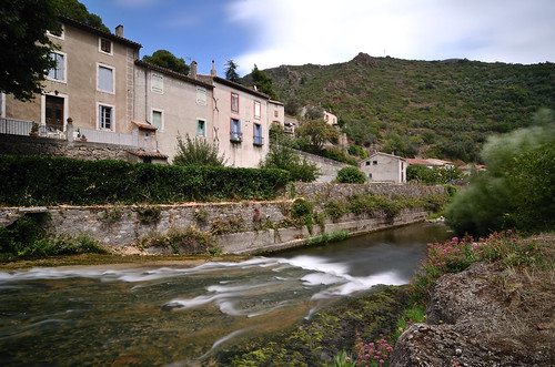 france europa europe country villages puentes ríos francia pueblos lastours