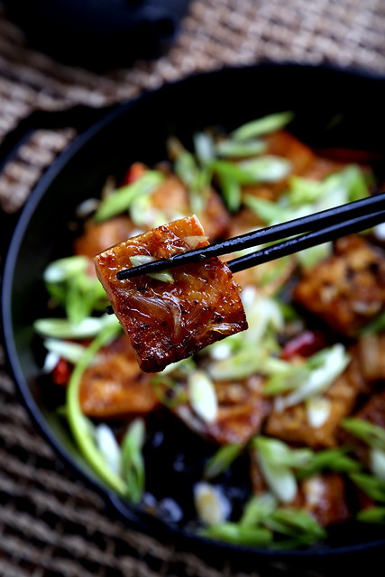 Caramel Cooked Tofu from the Herbivoracious Cookbook