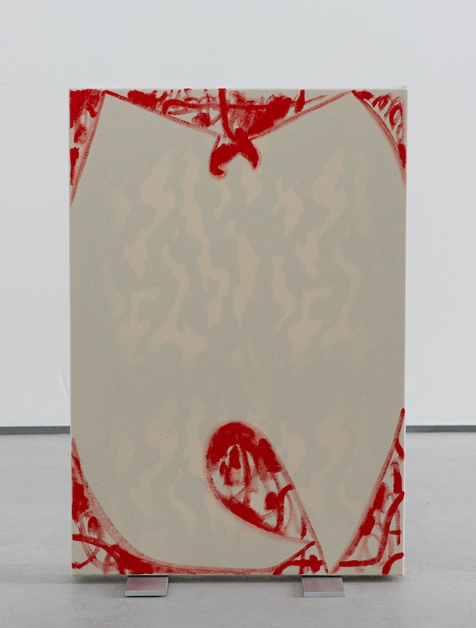 Luc Fuller "Standing Paintings" at Rod Barton, London // © Luc Fuller / Courtesy the artist and ROD BARTON, London