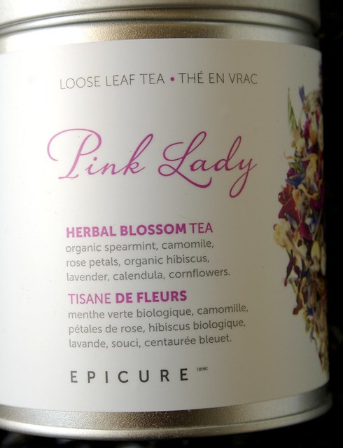 Epicure's Pink Lady Herbal Blossom Tea Review