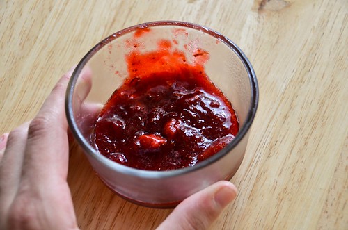 Rosemary Honey-sweetened Strawberry Jam Leftovers