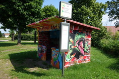 26-fresque arrêt de bus Cugny - Photo of Villemaréchal