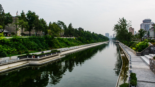 china river landscape xian