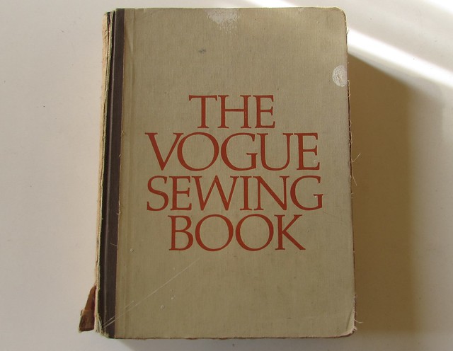 On the Shelf:  Grandma's Vogue Sewing Book