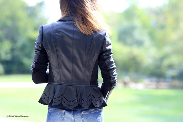 WHBM Leather Jacket