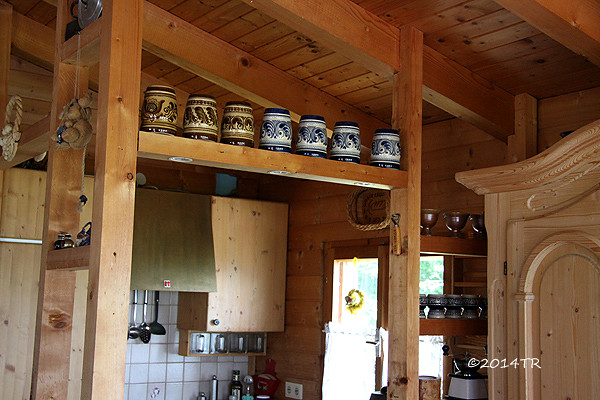 我在須密頓山的廚房。Chalet an der Piste -Walchen-20140621
