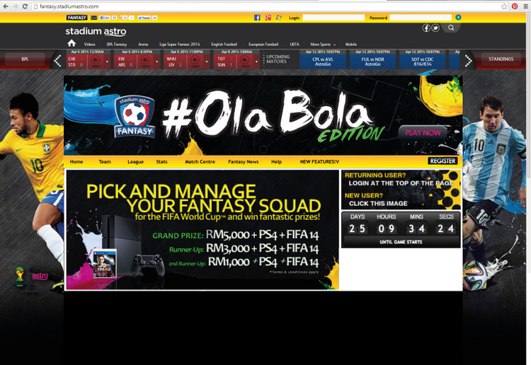 OlaBola Fantasy Home Page-001