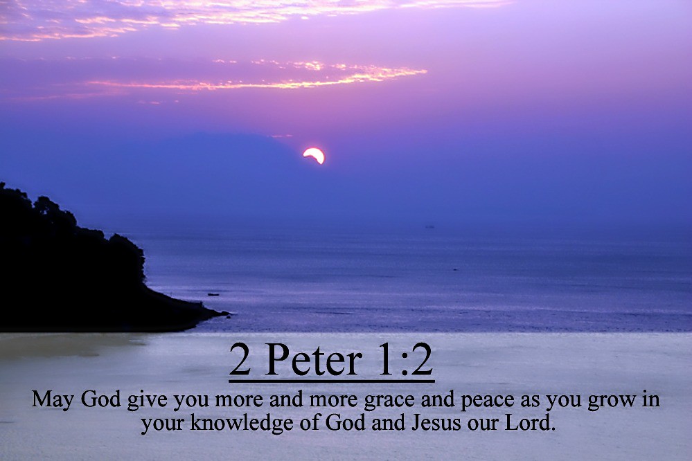 2 Peter 1:2 nlt - a photo on Flickriver