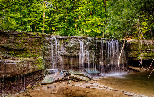 statepark minnesota forest landscape waterfall woods