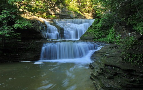 park new york ny june rock creek canon waterfall long exposure state falls trail mm ithaca cascade pinnacle buttermilk gulch 2014 1755 1755mm canonefs1755mmf28isusm 60d
