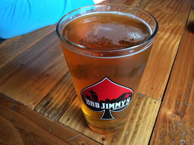Blood orange and honey wheat - Bad Jimmy's Brewing Co.