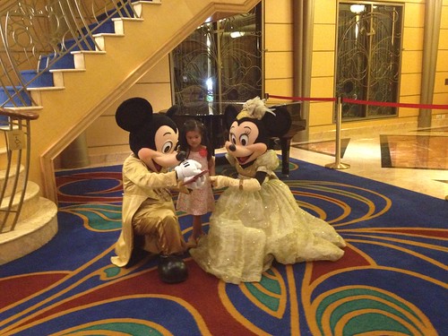 Golden Mickey and Minnie