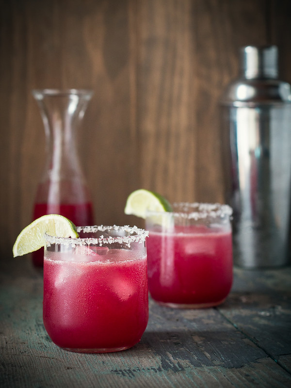 Prickly Pear Margaritas, Honey Sweetened | Will Cook For Friends