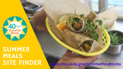 Summer Meals Site Finder graphic