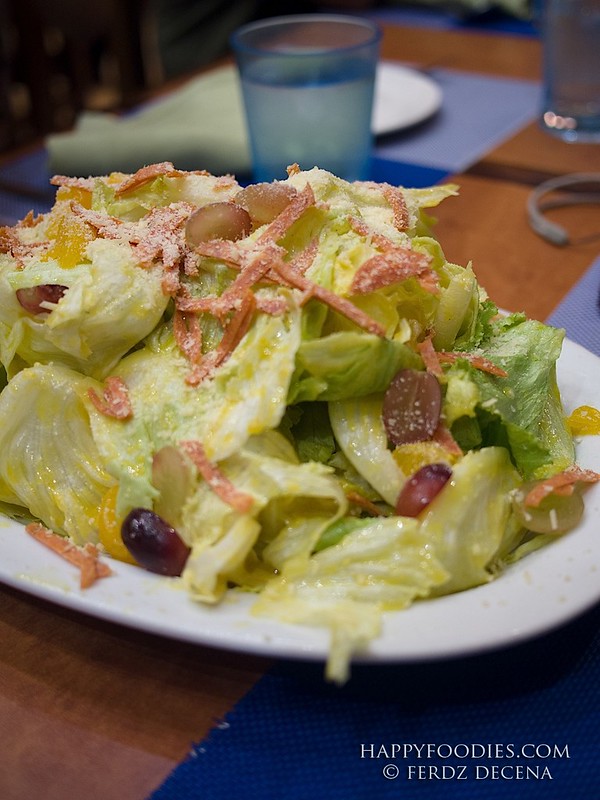 Sicilian Salad (solo Php  95, sharing Php 210)