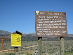 Roberts Creek Mountain Habitat Management Area