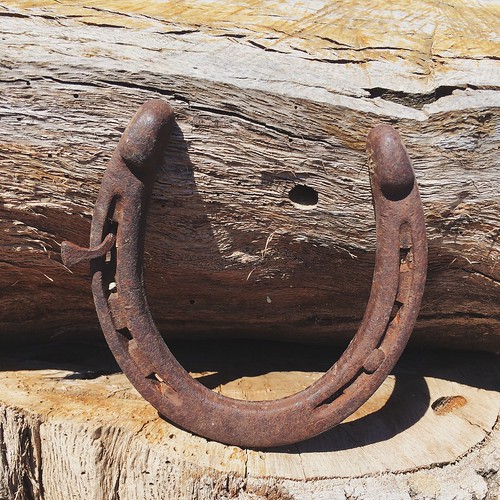 usa found texas antique horseshoe goodluck kerrcounty yoranch