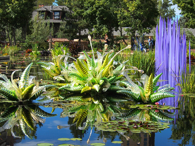 Monet Pool Fiori by Dale Chihuly at Denver Botanic Gardens