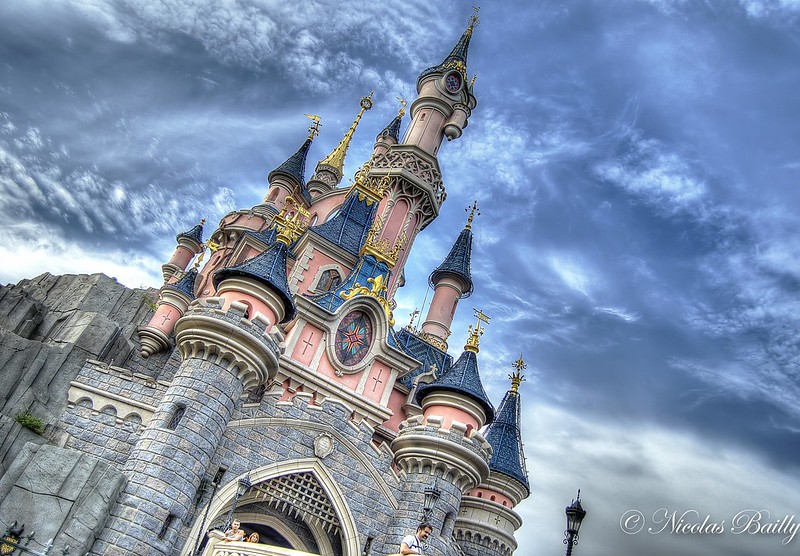 Sleeping Beauty's Castle In Disneyland Paris