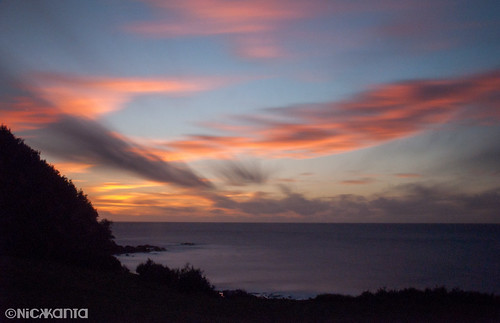 ocean longexposure summer sky color water clouds sunrise hawaii nikon maui le hana hawaiianislands d90 outdoorphotography tamron1750 10stop
